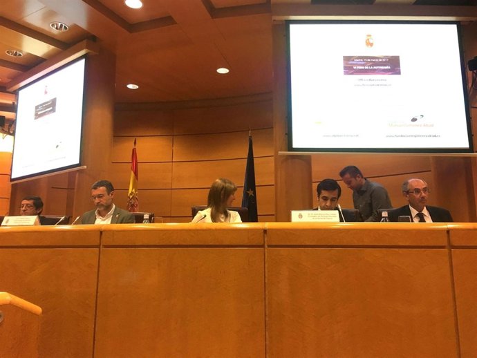 El vicepresidente Laparra en el Senado