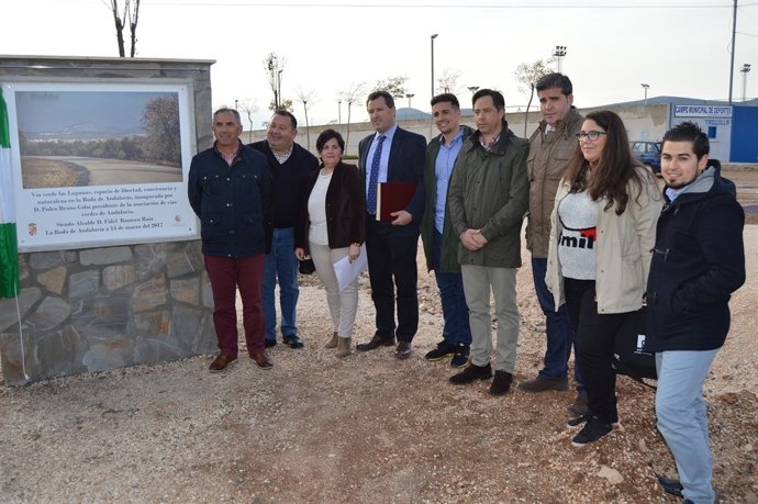 Inauguración de la Vía Verde de La Roda