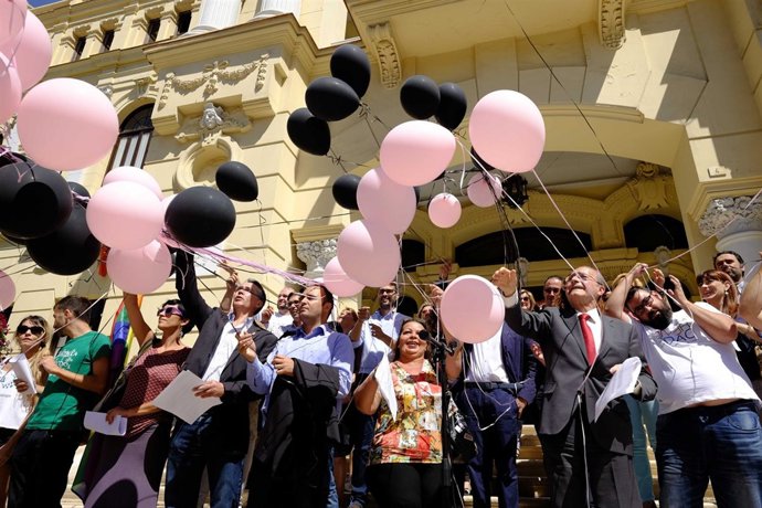 Acto de repulsa hacia las acciones que generan odio por la orientación sexual.