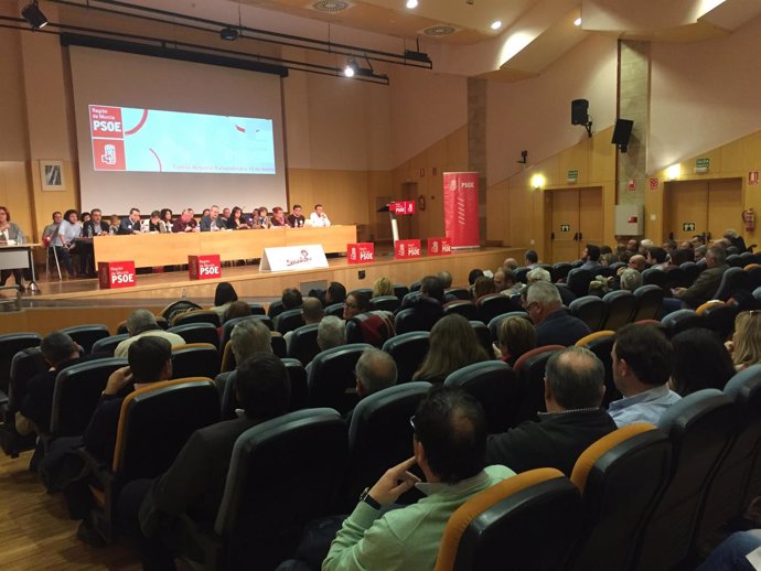 Imagen del Comité Regional del PSOE-RM