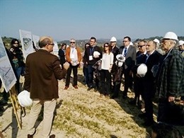 Zona contaminada per Ercros a Flix