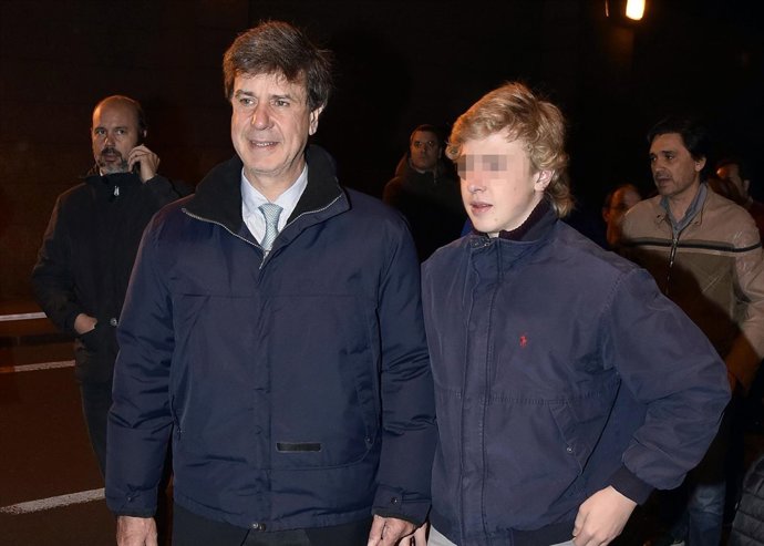 Cayetano Martínez de Irujo y su hijo Luis/ Fran Guerra