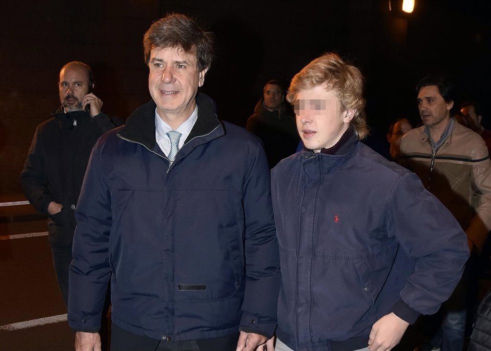 Cayetano Martínez de Irujo y su hijo Luis/ Fran Guerra