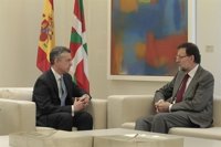 Urkullu y Rajoy no tienen previsto reunirse durante la visita del presidente a Vitoria para el Congreso del PP vasco