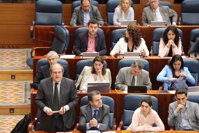 Ángel Gabilondo, portavoz del PSOE en la Asamblea de Madrid