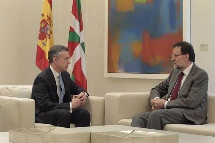 Iñigo Urkullu con Mariano Rajoy