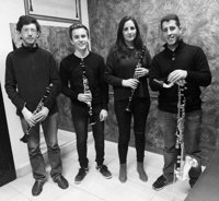 Los cuartetos de saxofones y clarinetes del Conservatorio 'Juan Vázquez' ofrecen un concierto el sábado