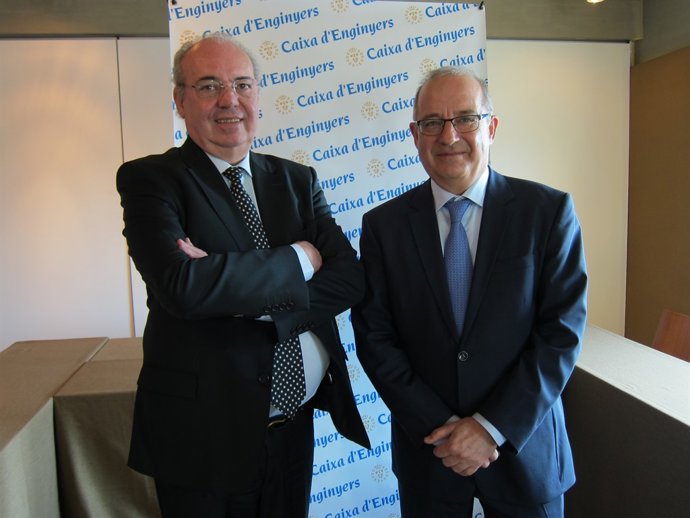 Josep Oriol Sala i Joan Cavallé (Caixa d'Enginyers)