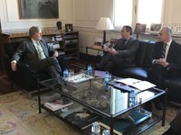 Espadas y Méndez de Vigo acuerdan una participación "activa" del Estado en el Año Murillo en Sevilla