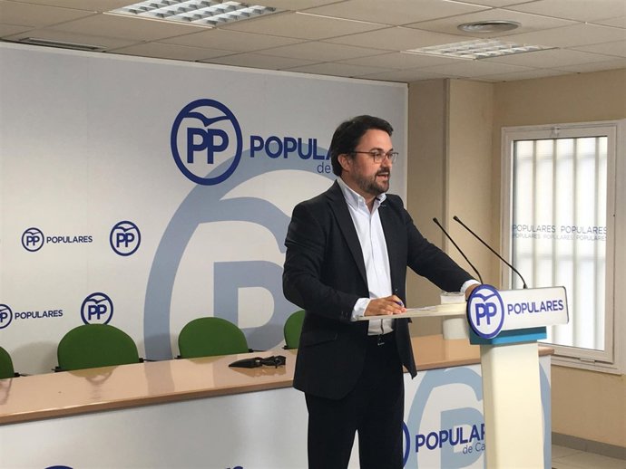 El presidente del PP de Canarias, Asier Antona