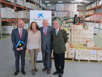 Más de 2.500 escolares visitaron el Banco de Alimentos de Valladolid en 2016 con la colaboración de Obra Social La Caixa