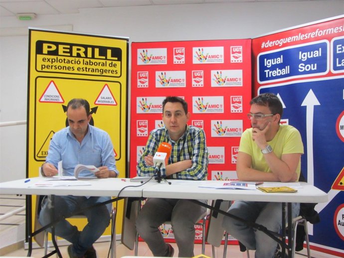 Mohamed Dauoieb, Óscar Riu y David Papiol
