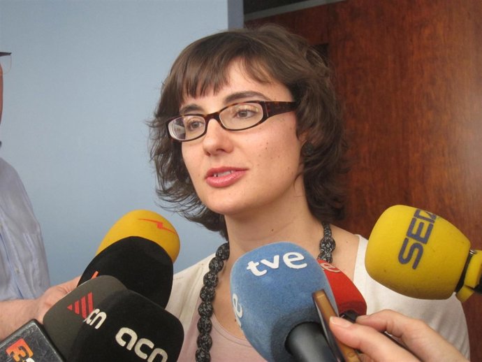  La Concejal De Movilidad De Barcelona, Mercedes Vidal