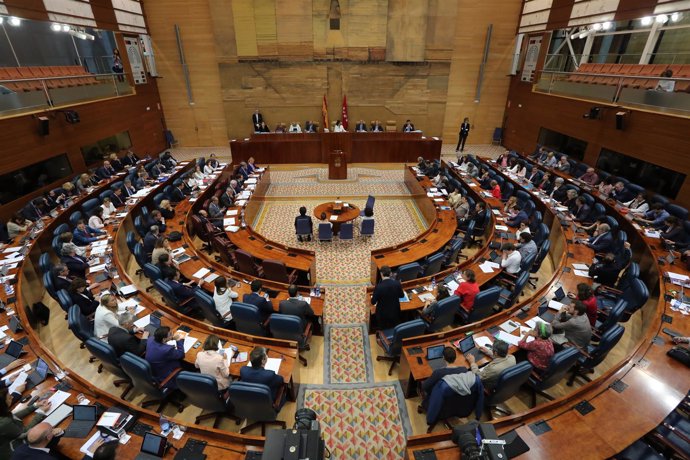 Plano general de la Asamblea de Madrid