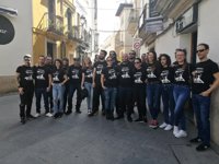 La zona de la calle Pizarro de Cáceres se convierte este sábado en el Paseo de las Estrellas del Festival de Cine
