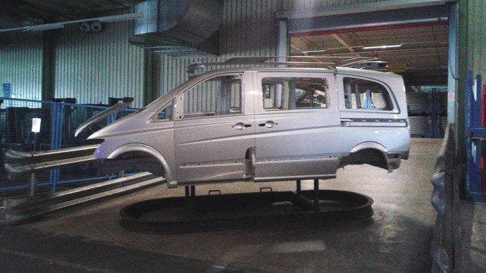Fábrica de Mercedes en Vitoria