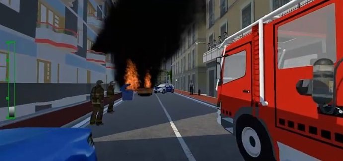 Simulador d'emergències en línia per als Bombers