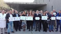 Salud y organizaciones profesionales y sindicales se concentran contra las agresiones a sanitarios en Córdoba