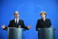 Hollande y Merkel ven "inaceptables" las declaraciones "agresivas" de Turquía contra países de la UE