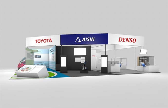 Stand de Toyota en CeBIT 2017