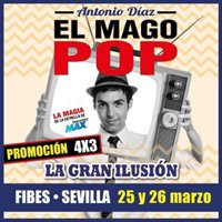 El Mago Pop llega a Sevilla los próximos 25 y 26 de marzo con su espectáculos 'La gran ilusión'