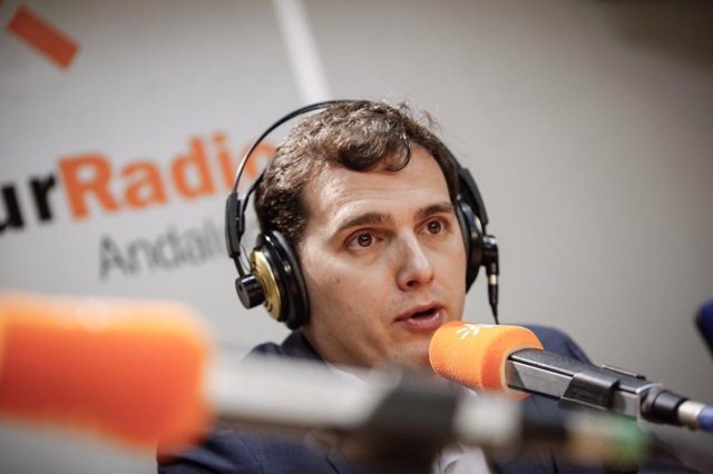 El líder de Ciudadanos, Albert Rivera, entrevistado en Canal Sur Radio