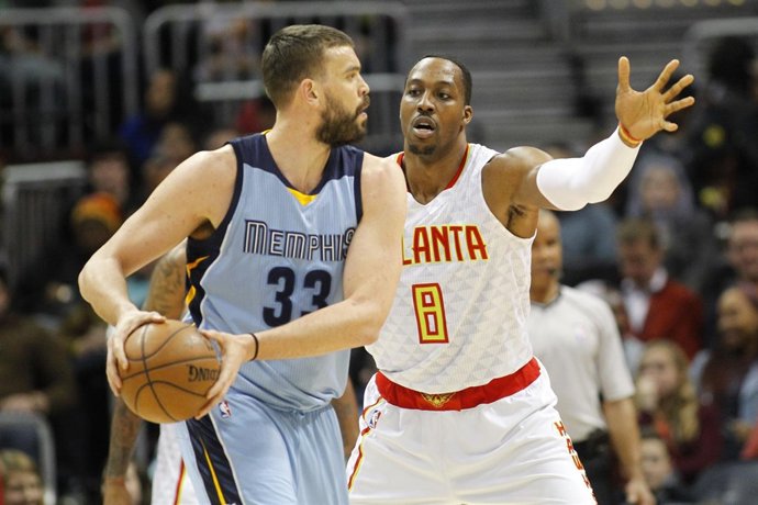 Memphis Grizzlies Marc Gasol Atlanta Hawks Dwight Howard