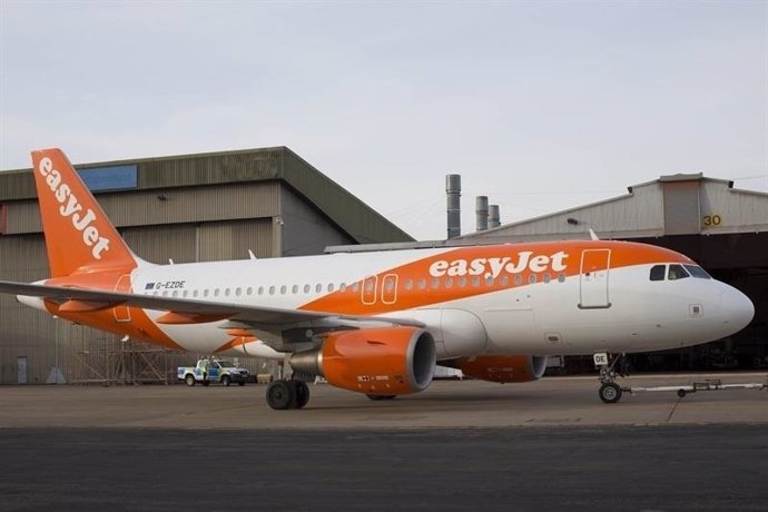 Nuevo avión de easyJet