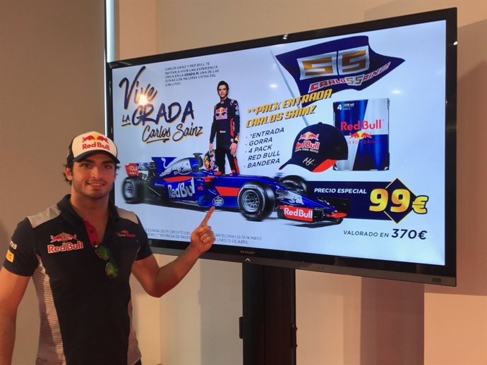 Carlos Sainz jr., piloto de fórmula 1