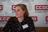 Elena Calderón García, nueva secretaria de la Federación de Enseñanza de CCOO de Castilla y León