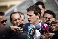 Rivera pide al PP que "tengan en cuenta" que el corredor mediterráneo "no es un capricho" es "fundamental"