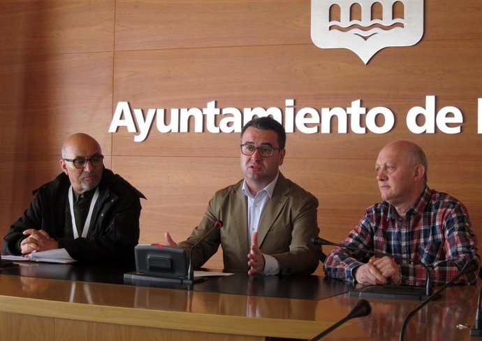 Merino, Brahim y Navajas, en la presentación