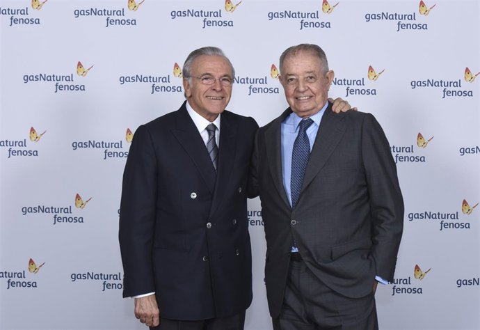 Isidre Fainé i Salvador Gabarró. Relleu en la presidència de Gas Natural Fenosa