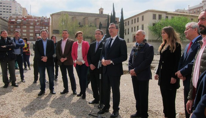Presentación inicio obras yacimiento San Esteban                 