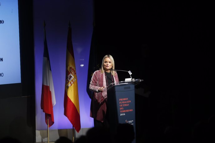 Mari Mar Blanco en la entrega de los Premios de la Fundación Víctimas