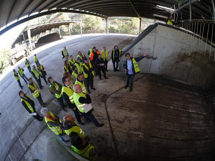 Inauguración de las mejoras de la planta de Torrelles de Llobregat