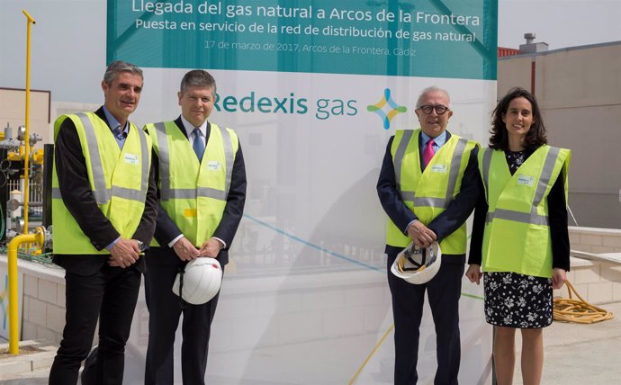 Inauguración de la planta de gas licuado de Redexis Gas en Arcos