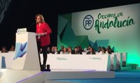 Báñez destaca la "unidad" del partido en el arranque del XV Congreso del PP andaluz