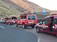 Bomberos denuncian falta de personal y elevado tiempo de respuesta en la evacuación del teleférico de Tenerife