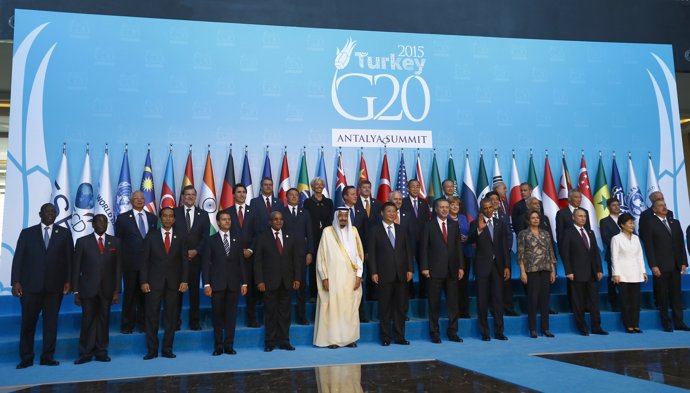 Líderes del G20