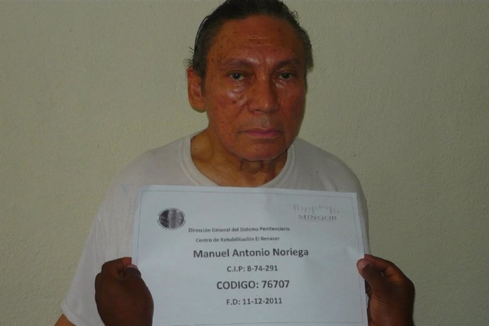 El exdictador de Panamá Manuel Noriega