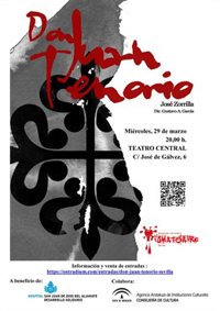 TomaTeatro presenta 'Don Juan Tenorio' a beneficio de la Obra Social del Hospital San Juan de Dios del Aljarafe