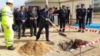 Colocan la primera piedra de la nueva comisaría del Cuerpo Nacional de Policía de Vélez-Málaga
