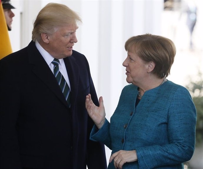Trump i Merkel