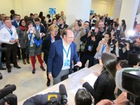 Congreso PP Murcia.- Pedro Antonio Sánchez, elegido presidente del PP por el 93,52% de los compromisarios