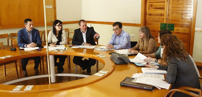 Reunión del grupo de trabajo 'Estudio Doing Business Aragón'