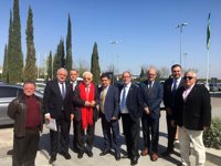 Francisco Reyes mantiene un encuentro con el Padre Ángel, de visita en Jaén