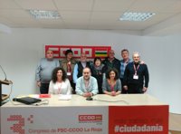 Javier Morentín, reelegido secretario general de la FSC de CCOO de La Rioja, con el apoyo del 100 por ciento
