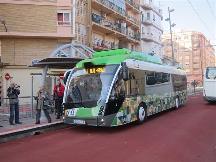 Tranvía de Castellón en una imagen de archivo