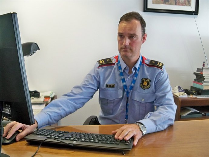 L'intendent de Mossos d'Esquadra Eduard Sallent